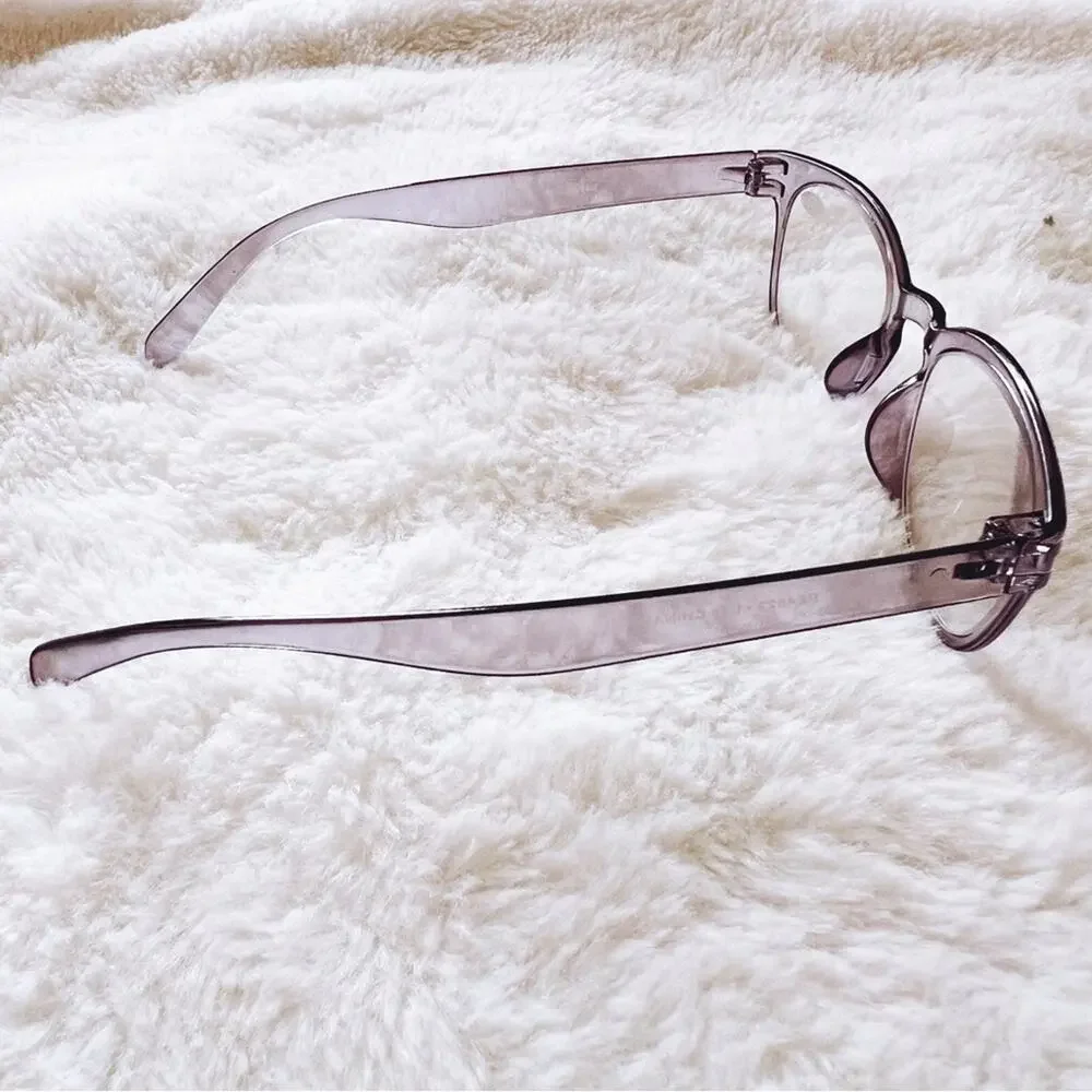 Morgan Clear Purple Modern Chic Reader Glasses